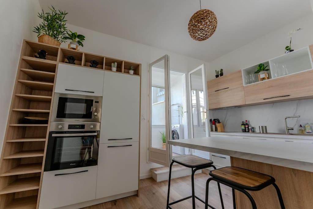 L'Echappee Chic Au Coeur De Valence Apartment วาลองซ์ ภายนอก รูปภาพ